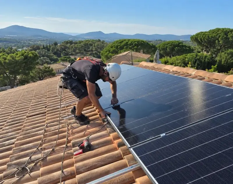 Installateur panneaux solaires Vézeronce-Curtin — pose photovoltaïque sur toiture
